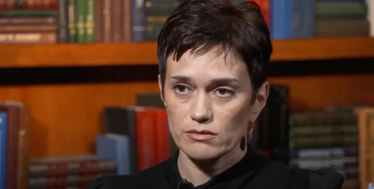 Evgenia Kara-Murza. Photo: video <a href="https://www.youtube.com/watch?v=5vQahc4pfGc" rel="noopener noreferrer" title="https://www.youtube.com/watch?v=5vQahc4pfGc">screenshot</a>