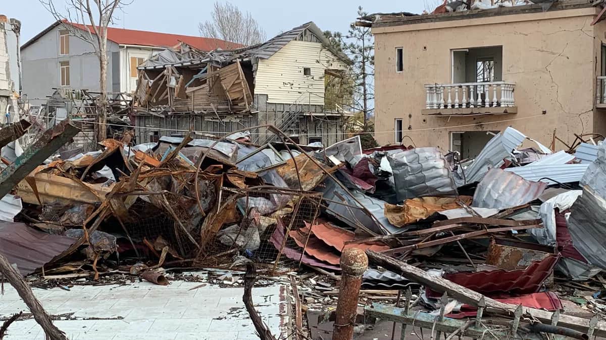 Так выглядит сегодня бывшее богатейшее курортное село Затока. Фото: Ольга Мусафирова, для «Новой газеты Европа»