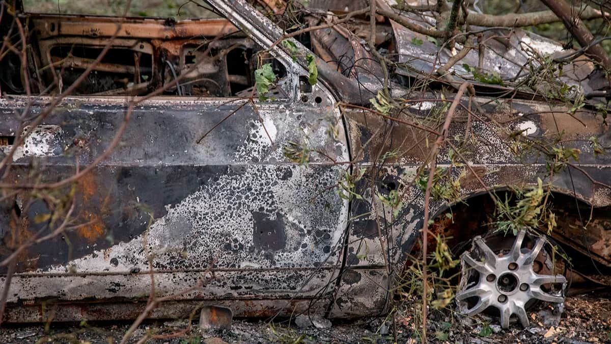 Последствия ночной атаки на Курск. Фото: Анатолий Ольшанский