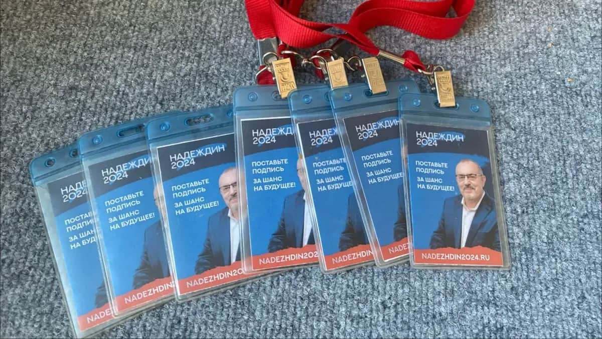 Photo: Nadezhdin’s campaign HQ in Vladivostok
