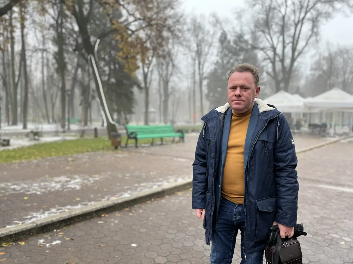 Alexander Flenkya, director of the Initiative for Peace association and Moldova’s former Deputy Prime Minister for Reintegration. Photo: Ira Purysova / Novaya Gazeta Europe