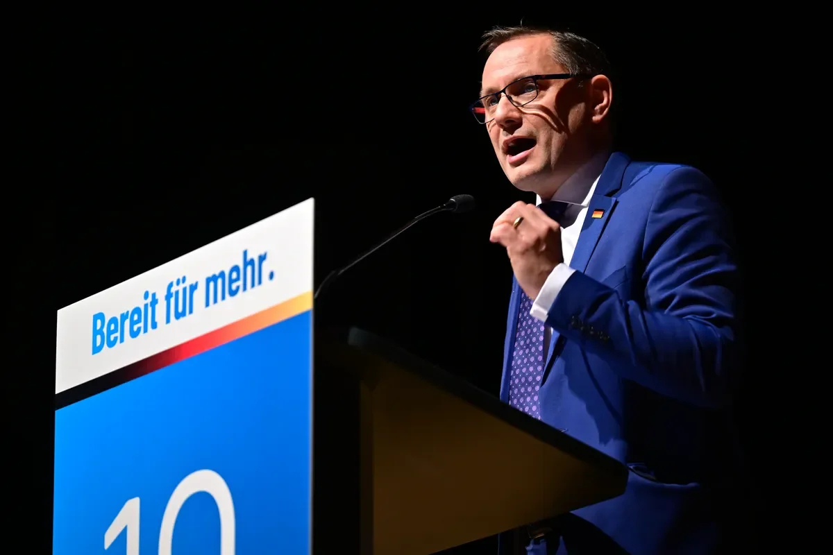 Tino Chrupalla. Photo: Thomas Lohnes / Getty Images