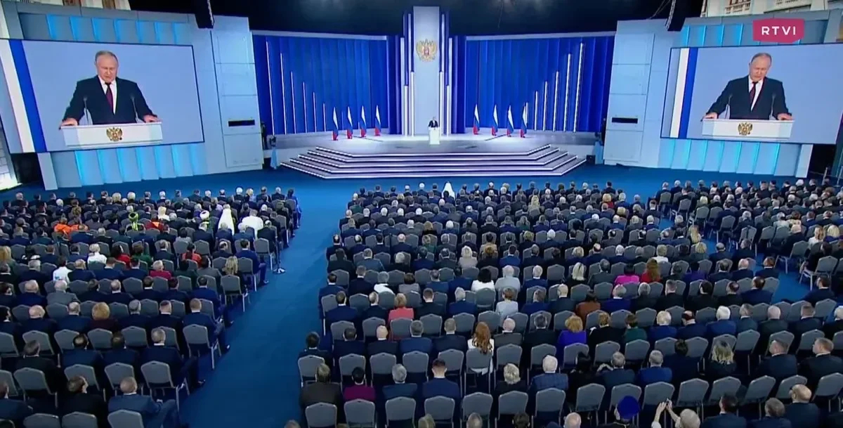 Screen captured from TV broadcast