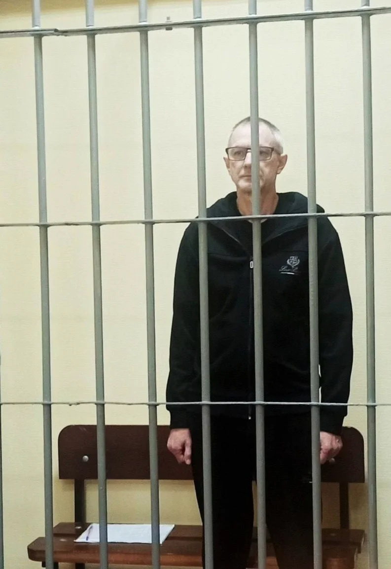 Сергей Цыгипа на судебном заседании. Фото из личного архива 