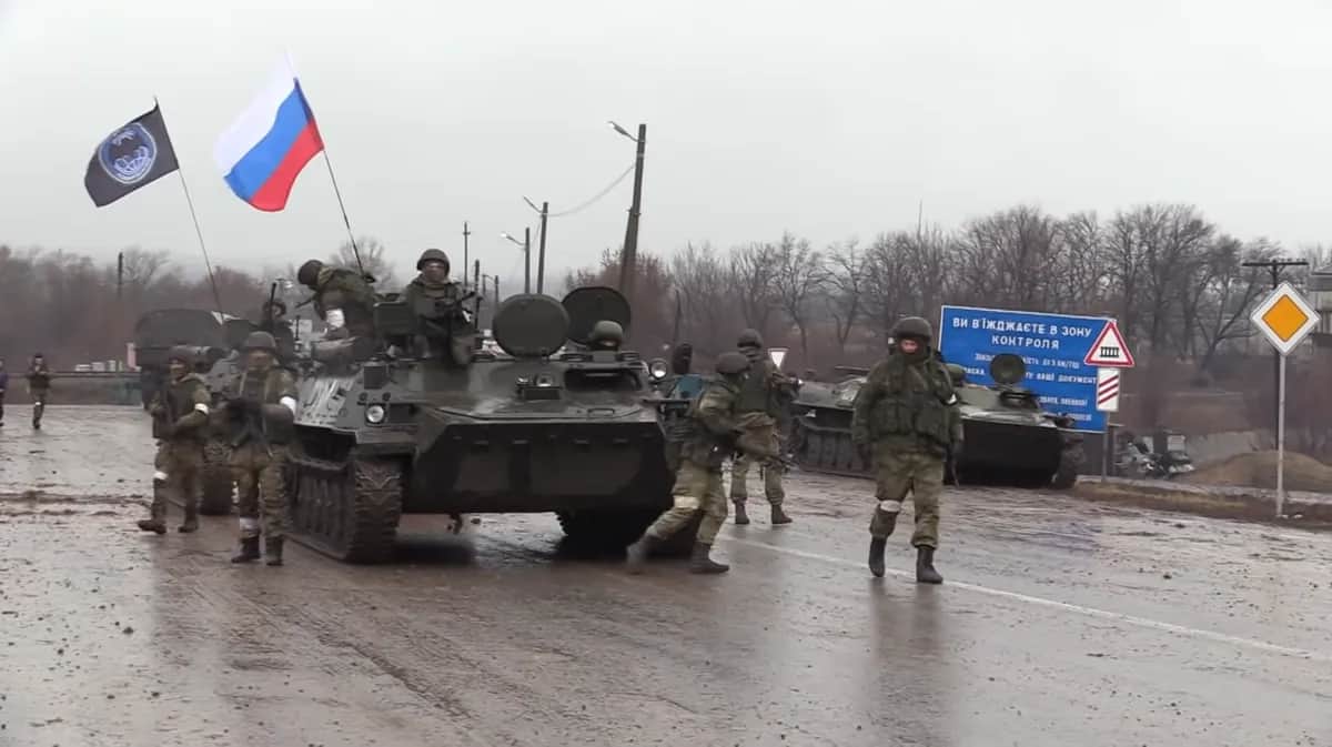 Подразделение военной разведки РФ в Луганской области. Фото: Министерство обороны России