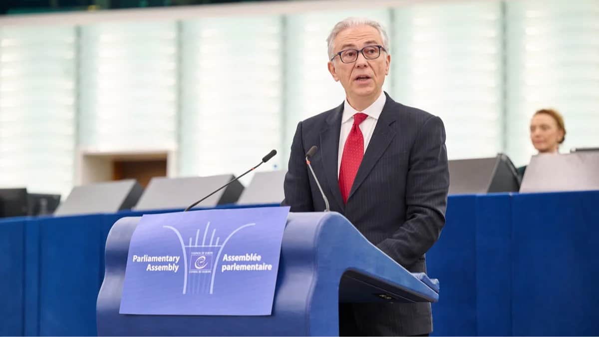 Президент ПАСЕ Теодорос Русопулос. Фото: Council of Europe Parliamentary Assembly / Flickr
