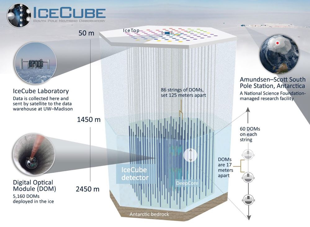 Как устроена лаборатория IceCube / nobelprize.org