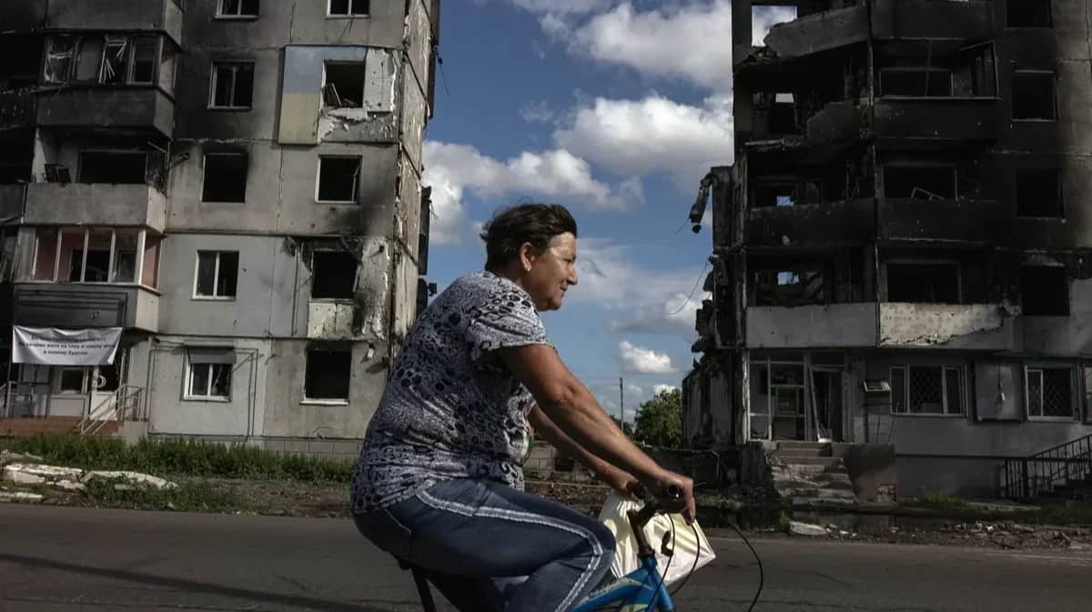 Borodyanka, June 2022. Photo: EPA-EFE / ROMAN PILIPEY