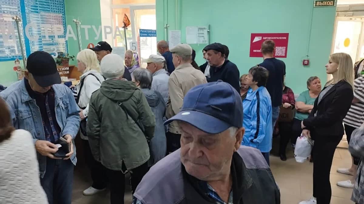 В поликлинике после начала работы. Фото: infokam.su