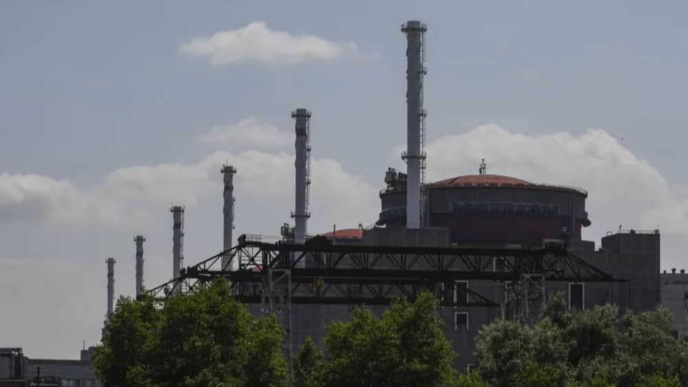 The Zaporizhzhia Nuclear Power Plant during an International Atomic Energy Agency visit in June. Photo: EPA-EFE/SERGEI ILNITSKY