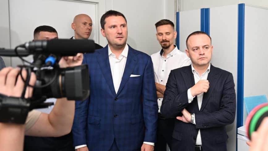 На первом плане: Виталий Ковалев и Владислав Даванков. Фото: соцсети