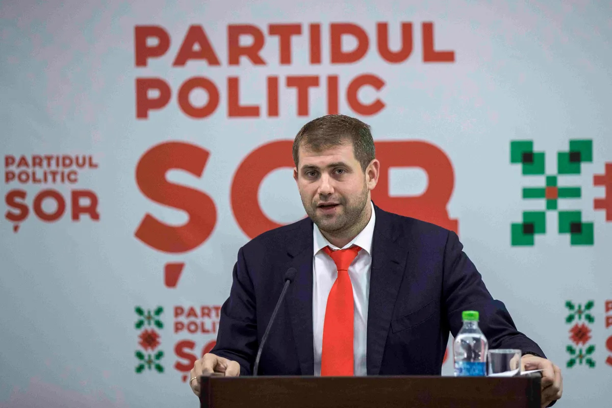 Moldovan parliamentary candidate, Shor Party leader, Ilan Shor. Photo: EPA-EFE / DUMITRU DORU