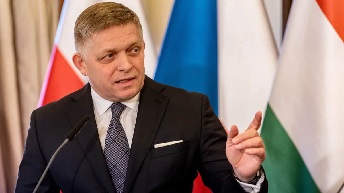 Премьер-министр Словакии Роберт Фицо. Фото: Martin Divisek / EPA-EFE