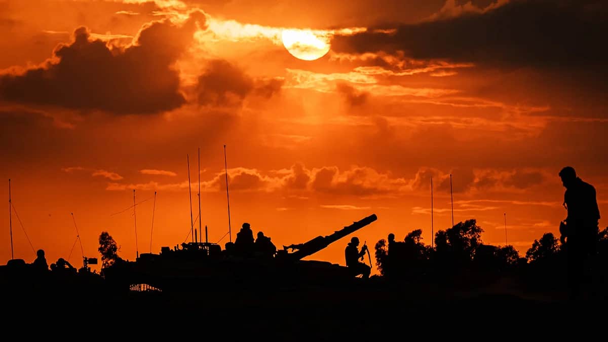 Израильская армия на границе с Газой. Фото: Marcus Yam / Los Angeles Times / Getty Images