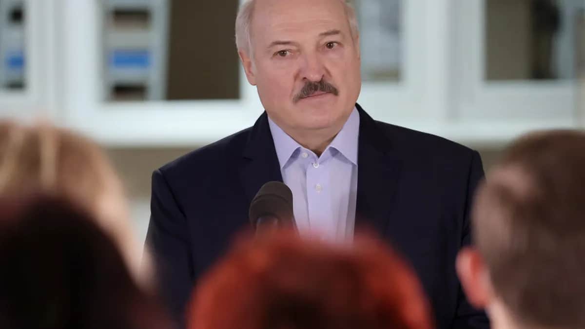 Александо Лукашенко. Фото: EPA-EFE/MAXIM GUCHEK/ / POOL MANDATORY CREDIT