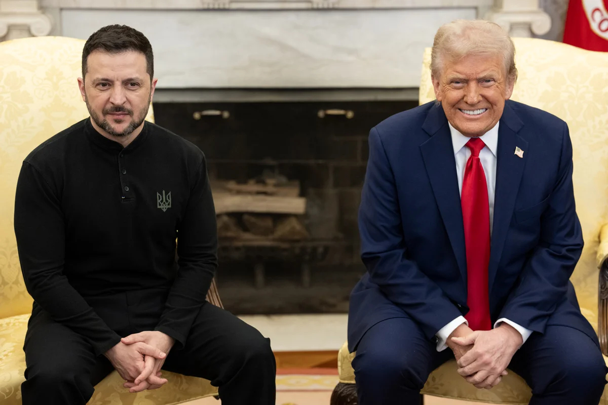 Владимир Зеленский и Дональд Трамп на встрече в Белом доме, Вашингтон, округ Колумбия, США, 28 февраля 2025 года. Фото: The White House / Flickr
