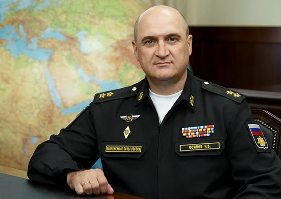 Командующий Черноморским флотом РФ адмирал Игорь Осипов. Фото: Министерство обороны 