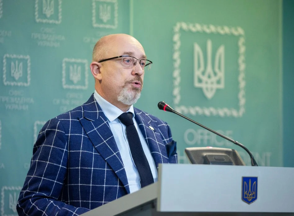 Министр обороны Украины Алексей Резников. Фото: Офис президента Украины 