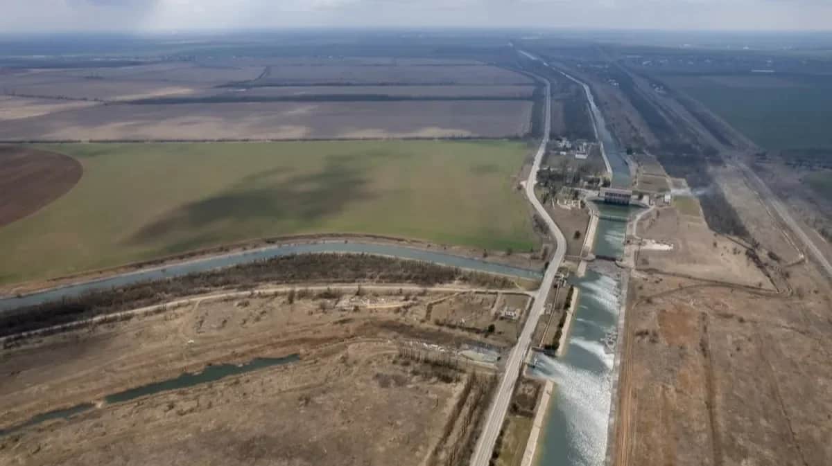 The&nbsp;North Crimean Canal. Photo: <a title="https://smartik.ru/sevastopol/post/159962597" href="https://smartik.ru/sevastopol/post/159962597" rel="noopener noreferrer">VK</a>