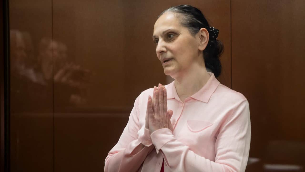 Кетеван Хараидзе в суде. Фото: Александра Астахова / «Медиазона»