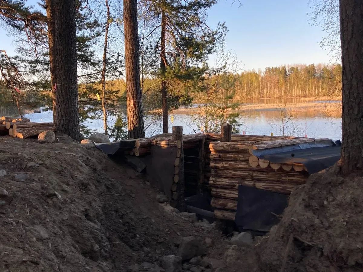 Окопы в Йоэнсуу. Фото: Илья Азар / специально для «Новой газеты. Европа»