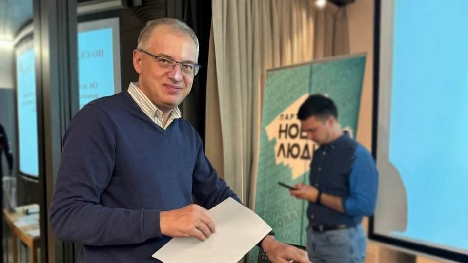 Дмитрий Алексеев на собрании НЛ. Фото: «Новые люди»