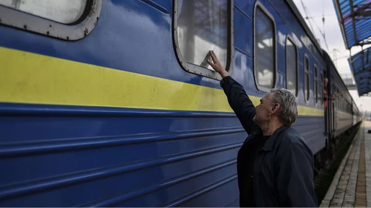 Fleeing to free Ukraine