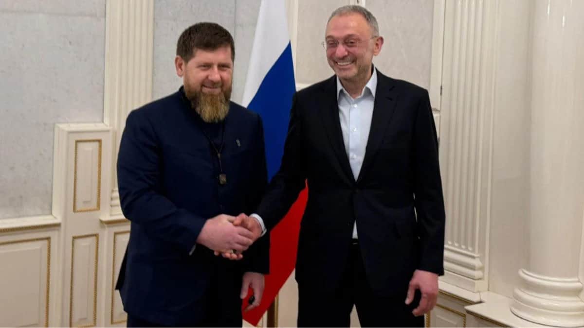 Рамзан Кадыров с Сулейманом Керимовым. Фото: @Kadyrov_95 / <a href="https://t.me/RKadyrov_95/6328" target="_blank">Telegram</a>