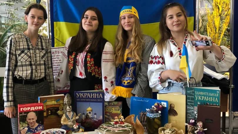 Украинское землячество на выставке «Нас подружила Москва» в РУДН. Фото из соцсетей