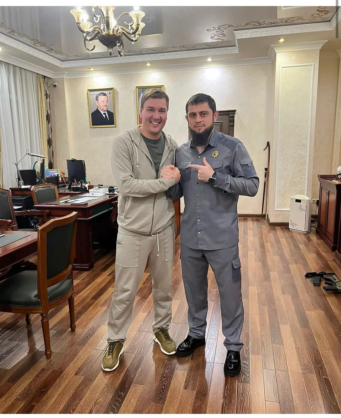 Mintimer Mingazov (on the left). Photo: Instagram