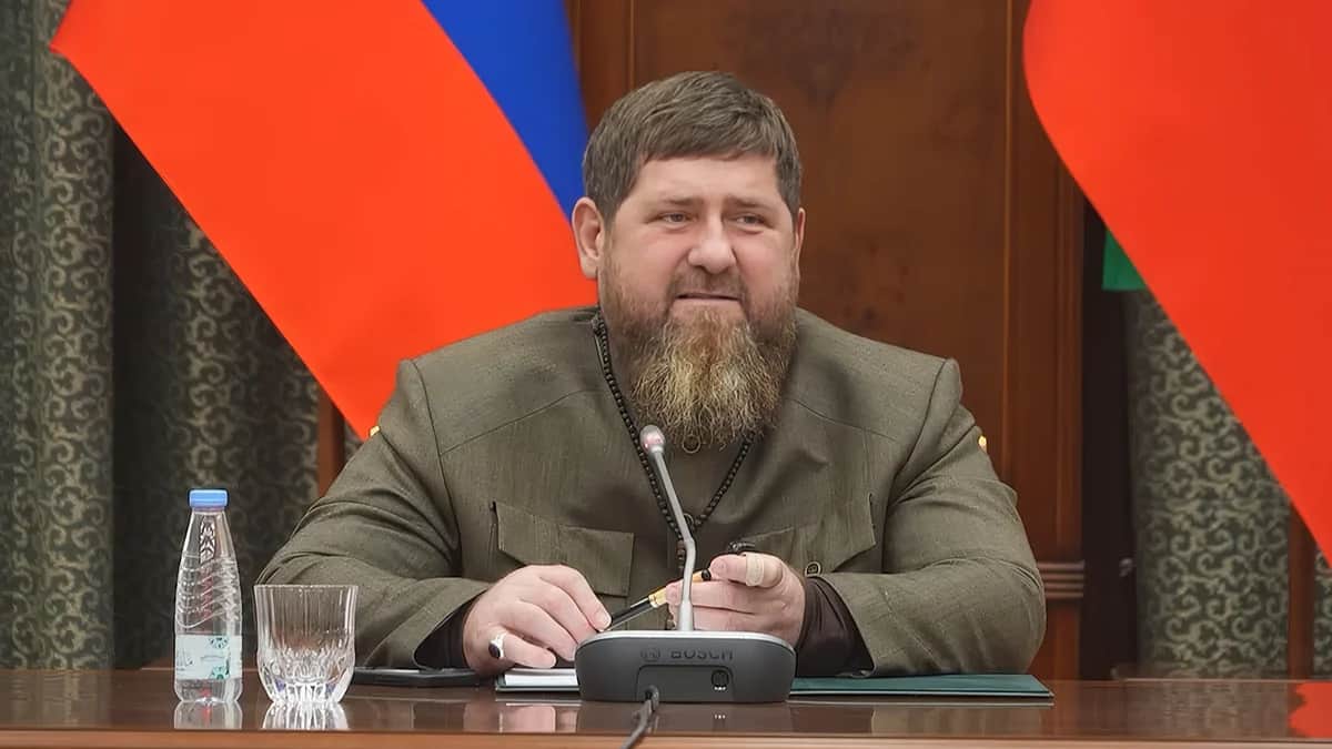 Рамзан Кадыров на совещании с сотрудниками МВД и Росгвардии, 30 декабря 2023 года. Фото: Kadyrov_95 / Telegram