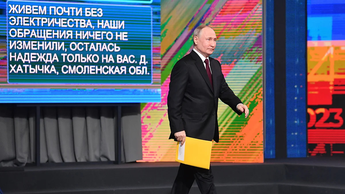 Первая Прямая линия с Путиным с начала войны. Главное