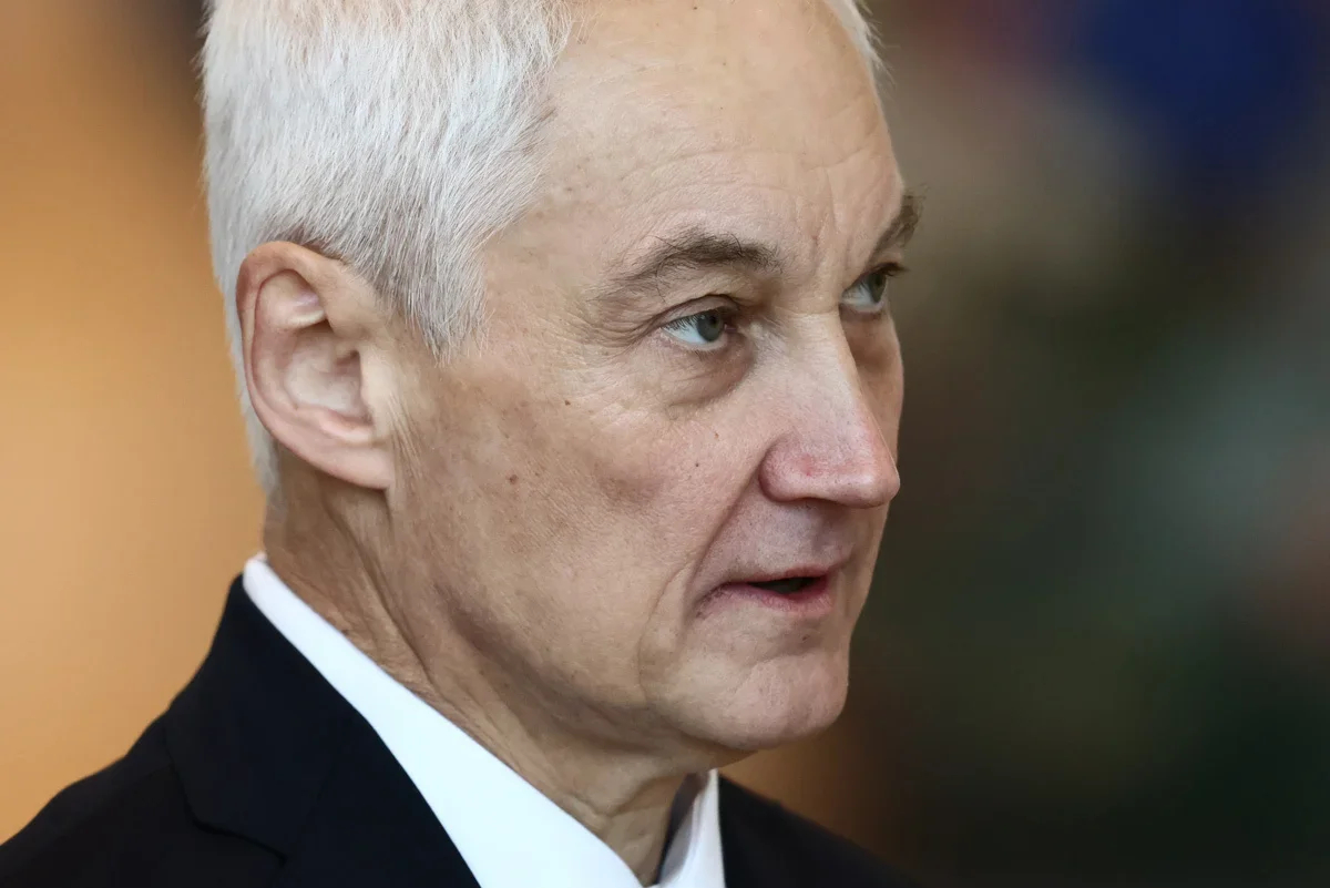 Andrey Belousov. Photo: Jack Taylor / EPA-EFE