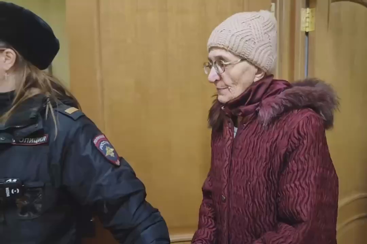 Halyna Bekhter. Photo: Zaporizhzhia regional court established by occupation authorities / Telegram<br>