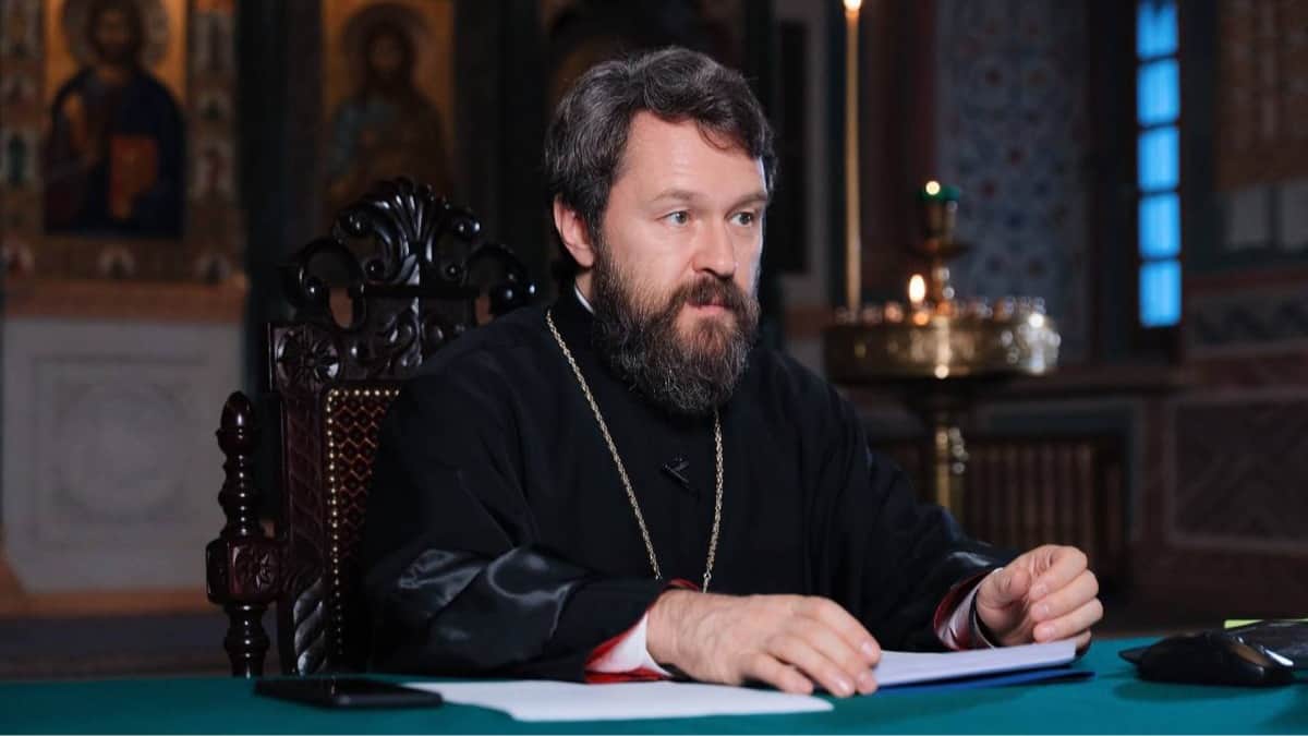 Митрополит Иларион (Алфеев). Фото из <a href="https://t.me/MetropolitanHilarion" target="_blank">личного телеграм-канала</a>