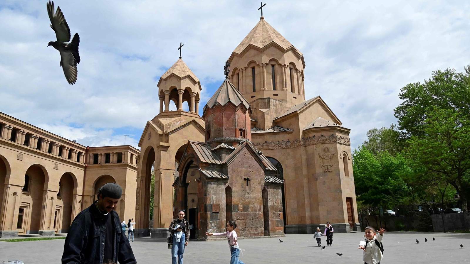 Церковь Святой Богородицы Катогике, Ереван, Армения, 2 мая 2026 года. Фото: Karen Minasyan / AFP / Scanpix / LETA