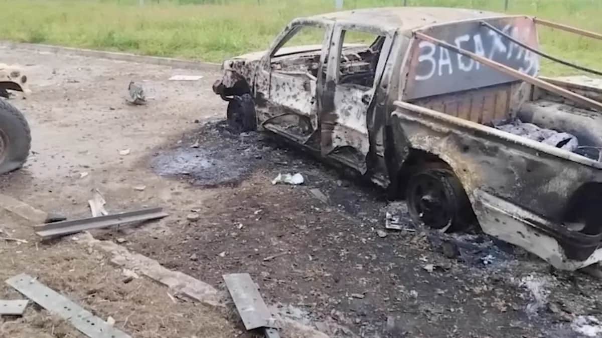 Последствия прорыва в Белгородскую область со стороны Украины. Фото: скрин <a href="https://t.me/novaya_europe/17617">видео</a>