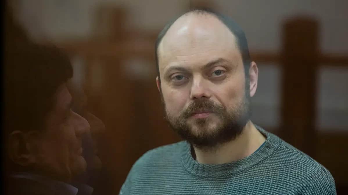 Vladimir Kara-Murza during trial. Photo: Alexandra Astakhova