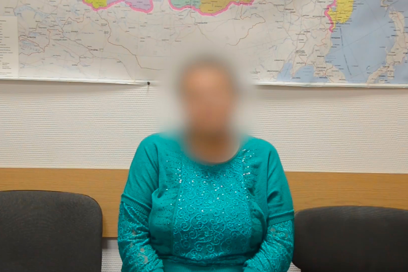 Екатерина Маловечкина. Скриншот из видео: ЦОС ФСБ России