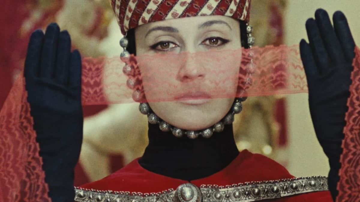 A still from Soviet director Sergey Parajanov’s 1969 masterpiece The Colour of Pomegranates.&nbsp;