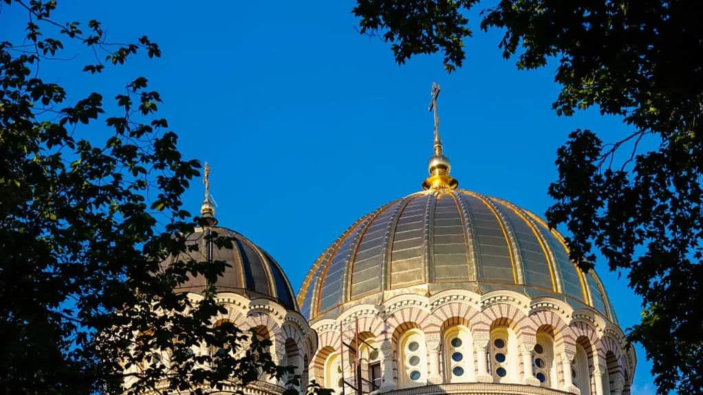 The Riga Nativity of Christ Orthodox Cathedral. Photo: EyesWideOpen / Getty Images