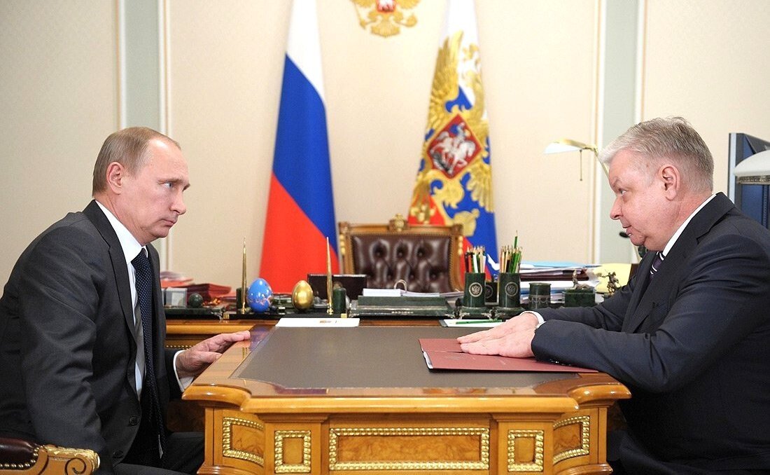 Владимир Путин и Константин Ромодановский, 2014 год. Фото: Kremlin