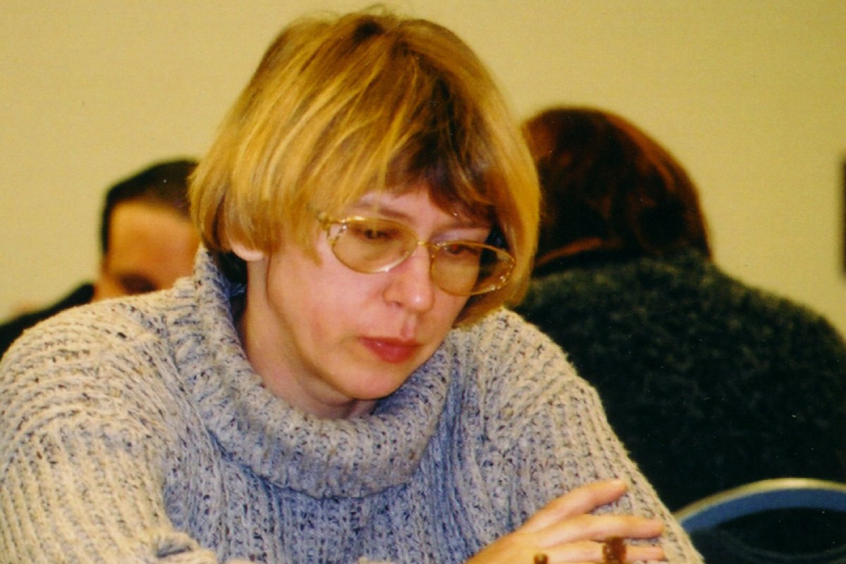 Елена Ахмыловская на шахматном турнире в Сиэтле, 2003 год. Фото: James F. Perry / Wikimedia (CC BY-SA 3.0)