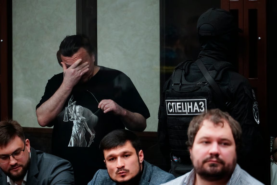 The defendants have their sentences read out, Rostov-on-Don, southern Russia, 27 November, 2025. Photo: EPA