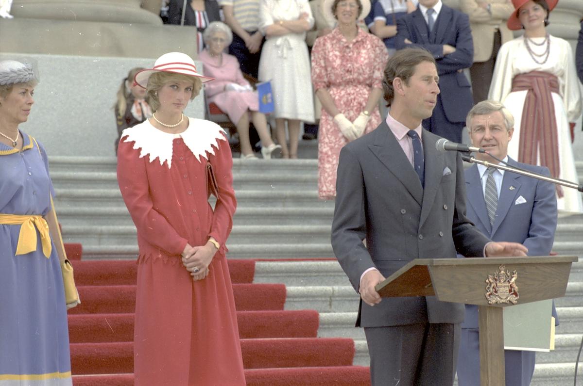Чарльз и Диана, 1983 год. Фото: Provincial Archives of Alberta
