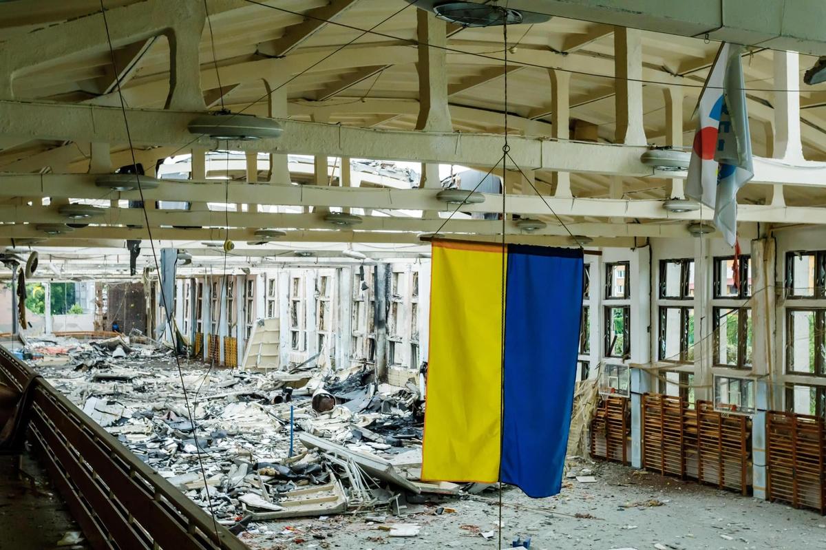 Фото: спорткомплекс в Национальном техническом университете/фейсбук Олега Синегубова