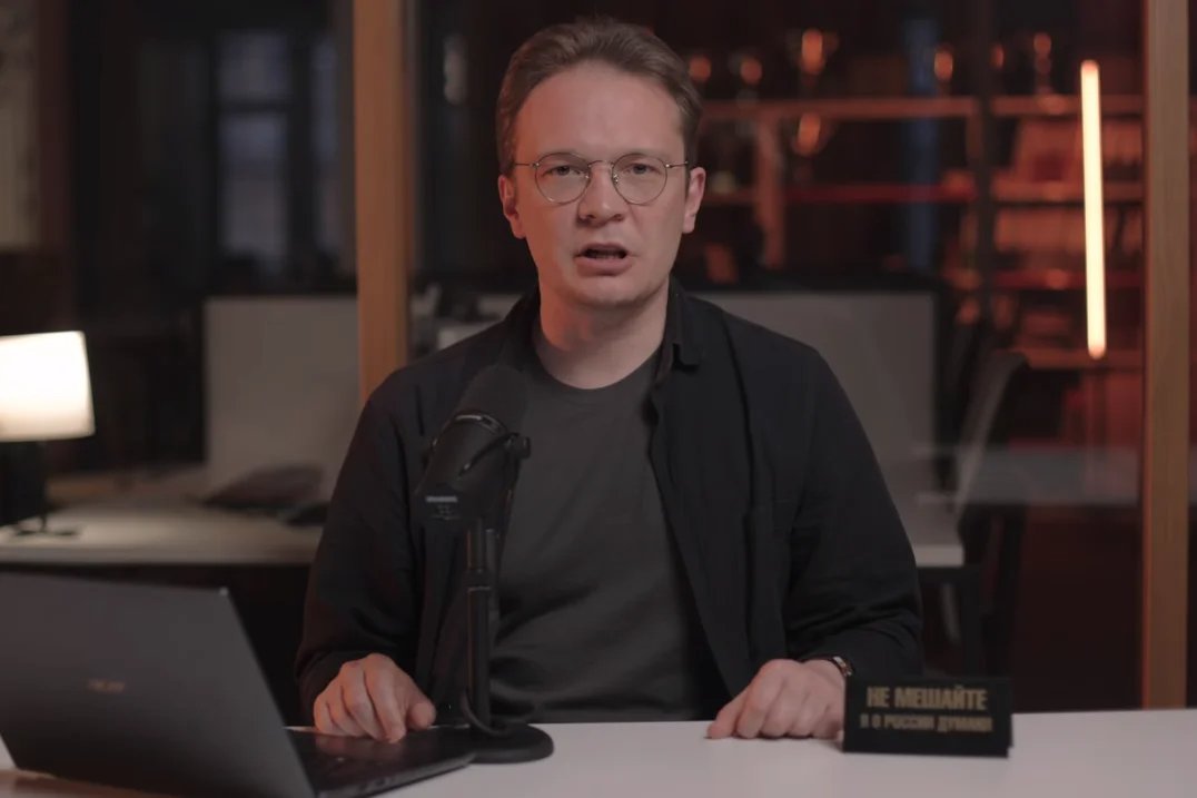 Kirill Martynov. Screenshot: Novaya Gazeta Europe / YouTube