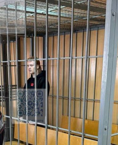 Сherkashchenko in court in Moscow, 25 August 2025. Photo: Moscow courts