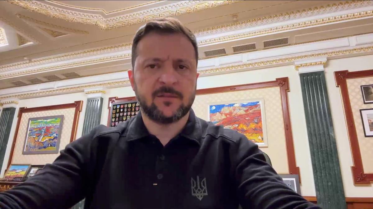 Скриншот: телеграм-канал Владимира Зеленского