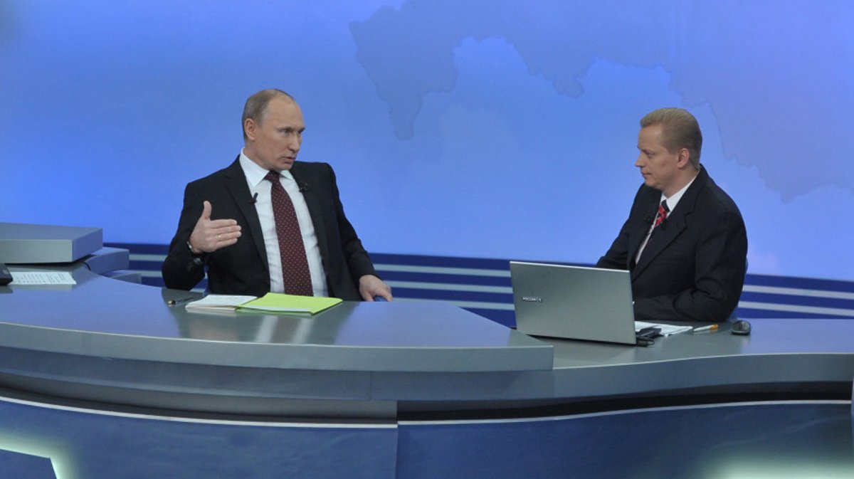 Владимир Путин и Эрнест Мацкявичюс, 15 декабря 2011 года. Фото: «Единая Россия»
